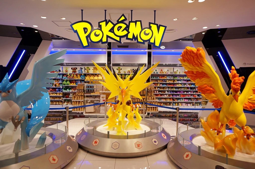 Pokémon Center - v Japonsku